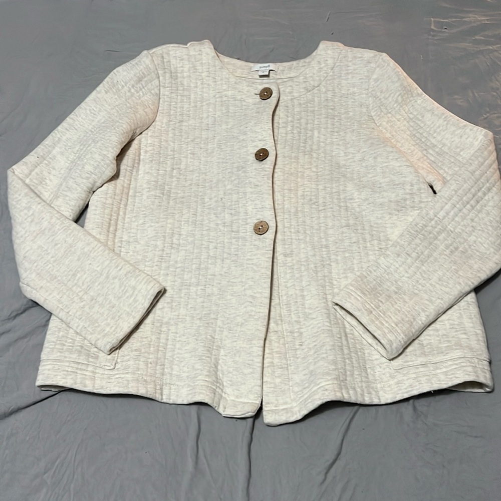 Pure Jill Oatmeal Knit Top